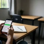 Mensagem pronta para enviar candidatura por WhatsApp