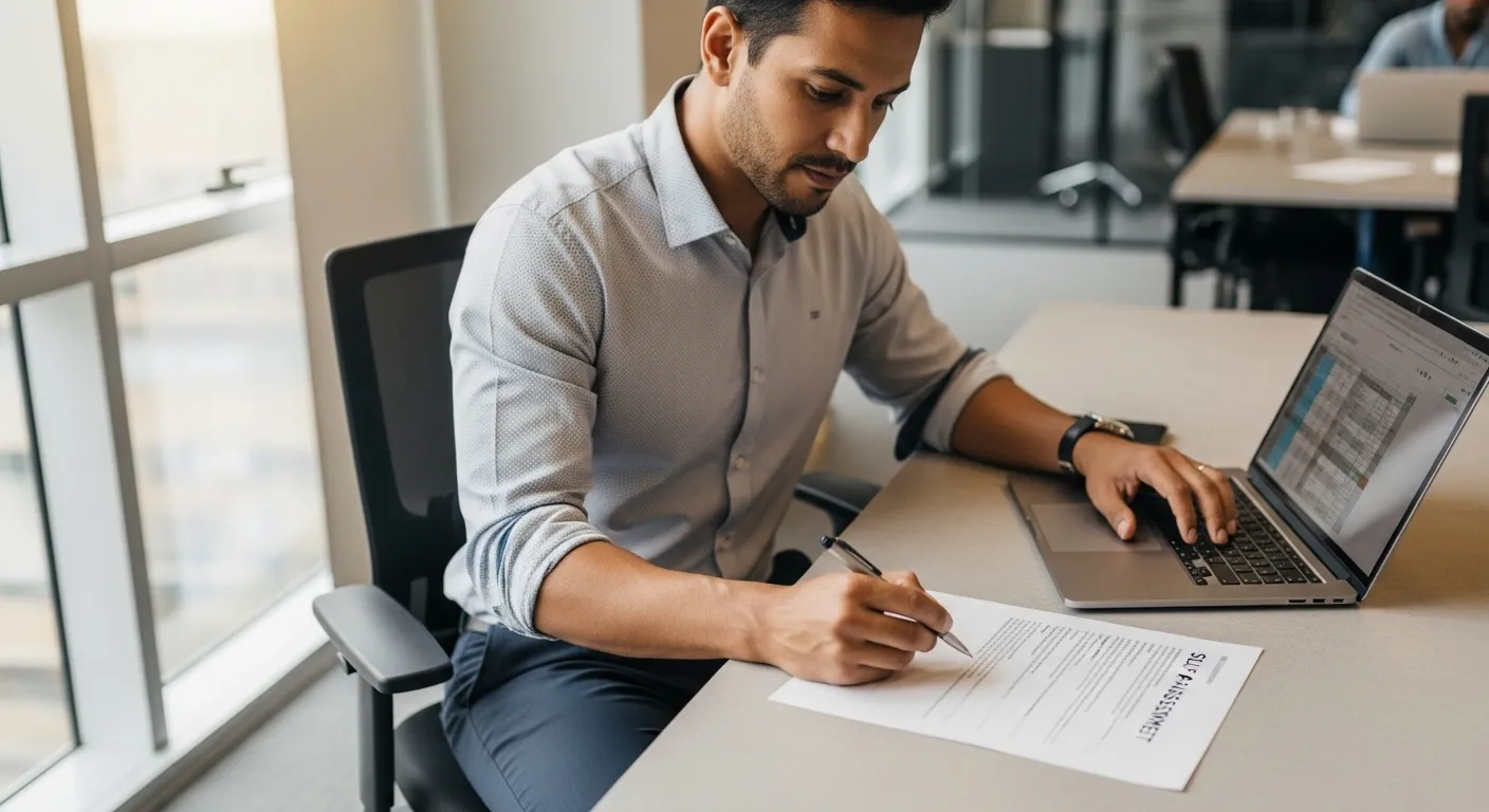Texto pronto de autoavaliação profissional para adaptar no trabalho