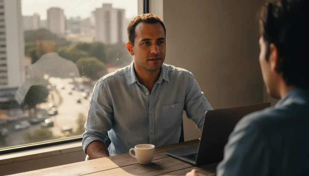 entrevista de emprego com IA