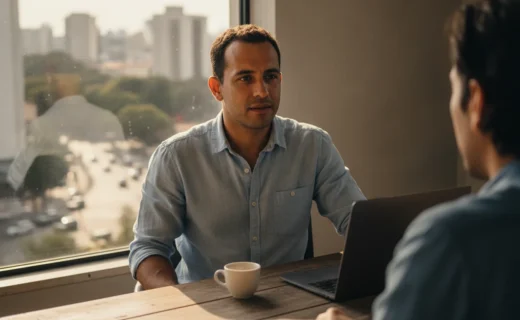 entrevista de emprego com IA