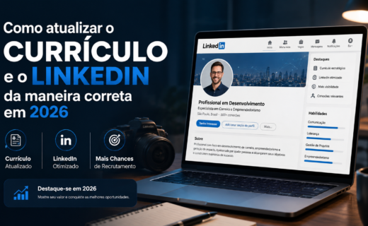 como atualizar o currículo e o linkedin da maneira correta em 2026