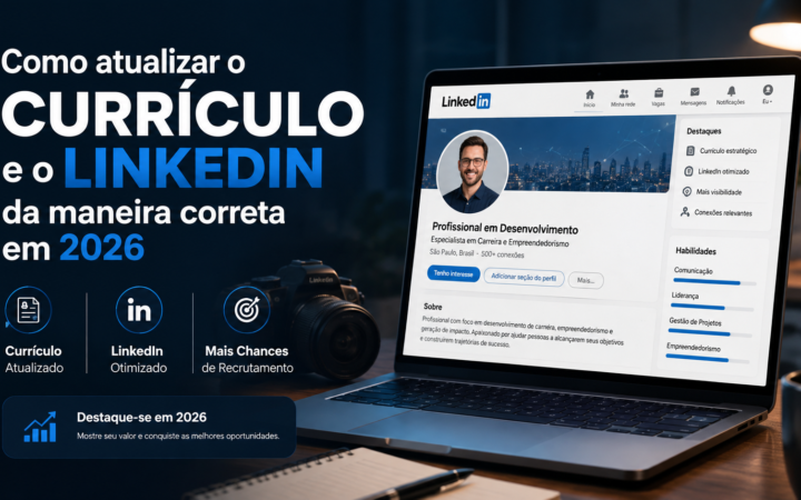 como atualizar o currículo e o linkedin da maneira correta em 2026