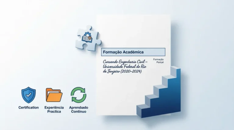 Currículo para quem não terminou a faculdade: o que escrever sem esconder a formação
